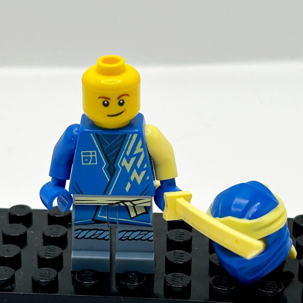 LEGO Ninjago Core Jay Minifigure ( 71784 ) Authentic EUC - Picture 2 of 5